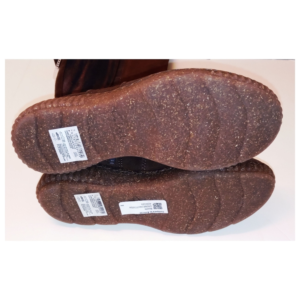Clarks Collection Suede Tall Shaft Boots - Caroline Style NWOB - Picture 10 of 12